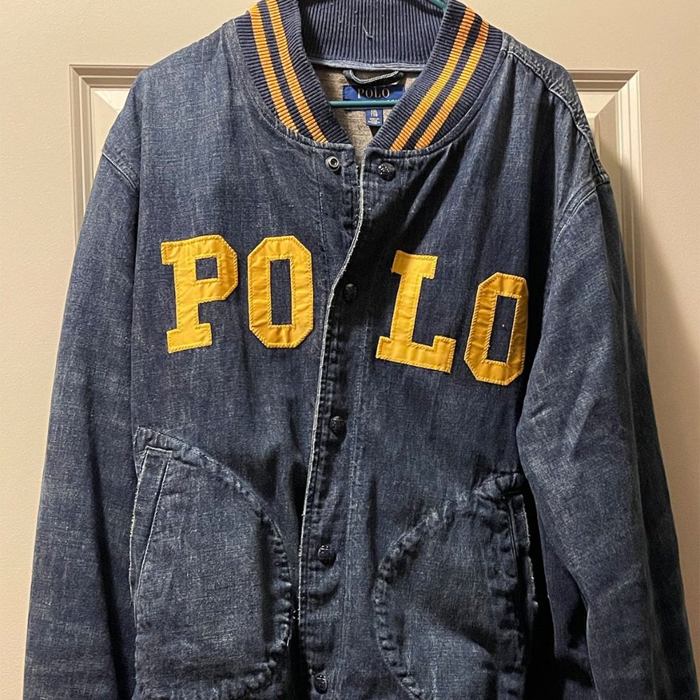 Baseball Denim Jacket